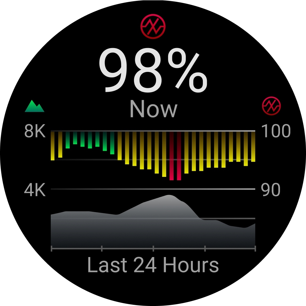 Garmin Forerunner 265 GPS Running Watch white/dark blue BIKE24