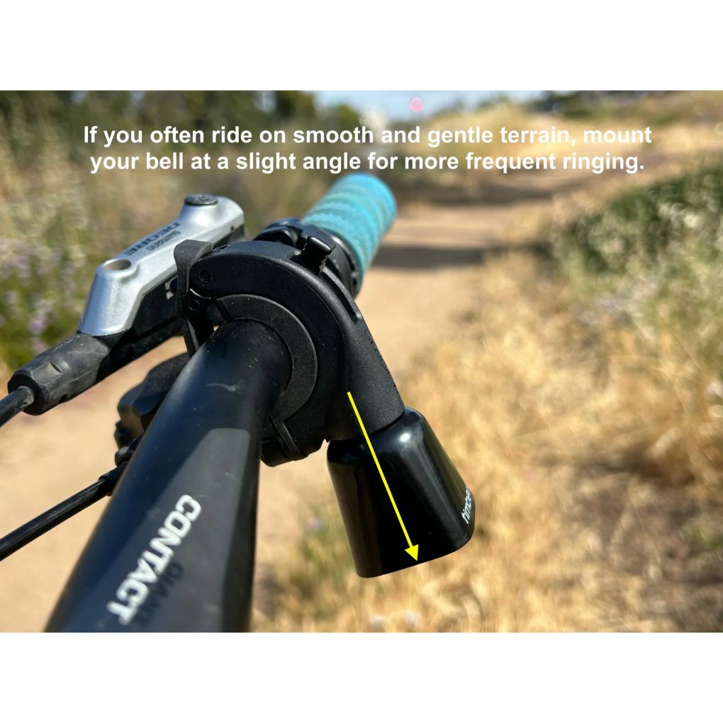 timber! Quick Release MTB Bell Model Yew Black BIKE24