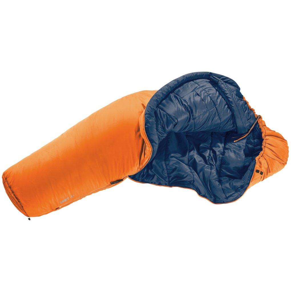 Sac De Couchage Deuter Orbit +5°C – Extra Long – Remplissage Synthétique – Capuche Ajustable – Matériaux Recyclés - 4