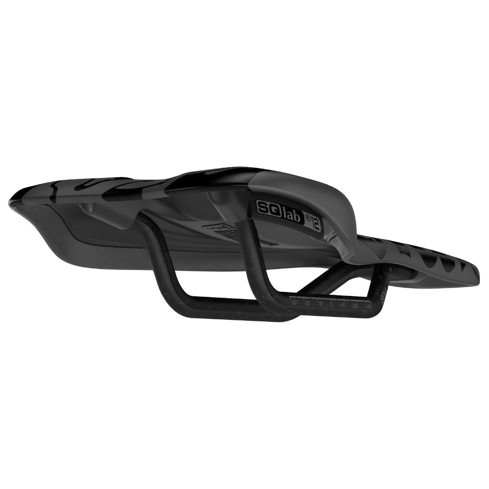 パーツ SQlab Saddle 612 ERGOWAVE R Carbon 12cm 公式】SQlab（エスキューラブ） Saddle 612 ERGOWAVE® Carbon
