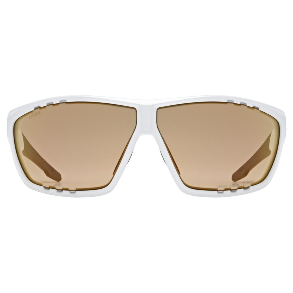 Uvex Gafas sportstyle 706 CV V white matt/litemirror red