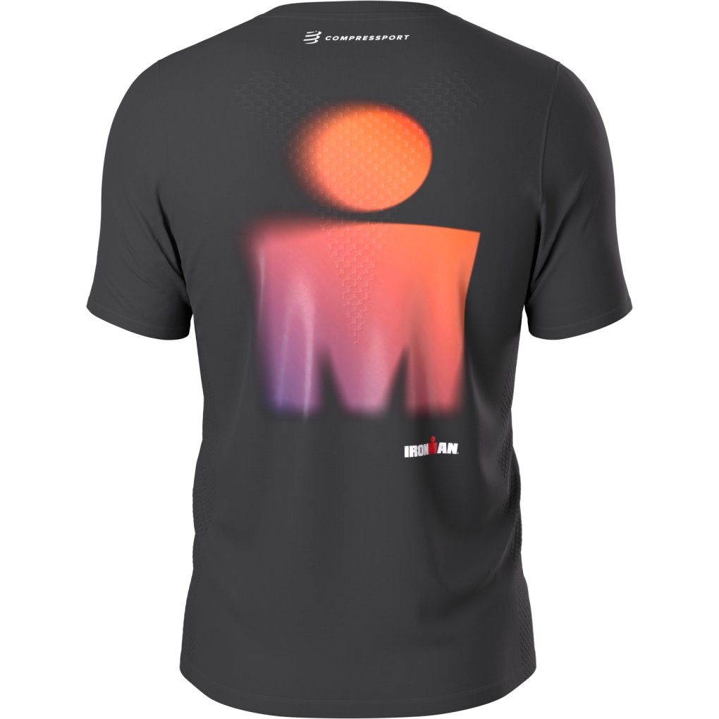 Compressport Maglietta Uomo Training Ironman 2025 nero L1