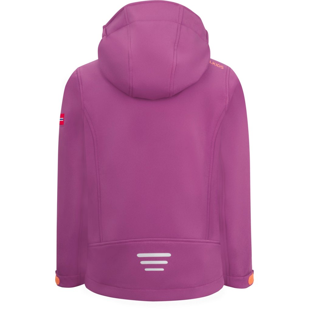 Trollkids Trollfjord Jacke Mädchen Mallow Pink/Papaya BIKE24