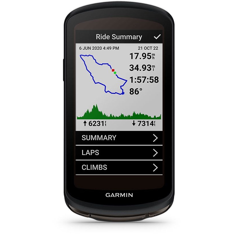 Ordinateur De Vélo Garmin Edge 1040 Solaire - GPS Avec Charge Solaire Et Batterie étendue - Neuf