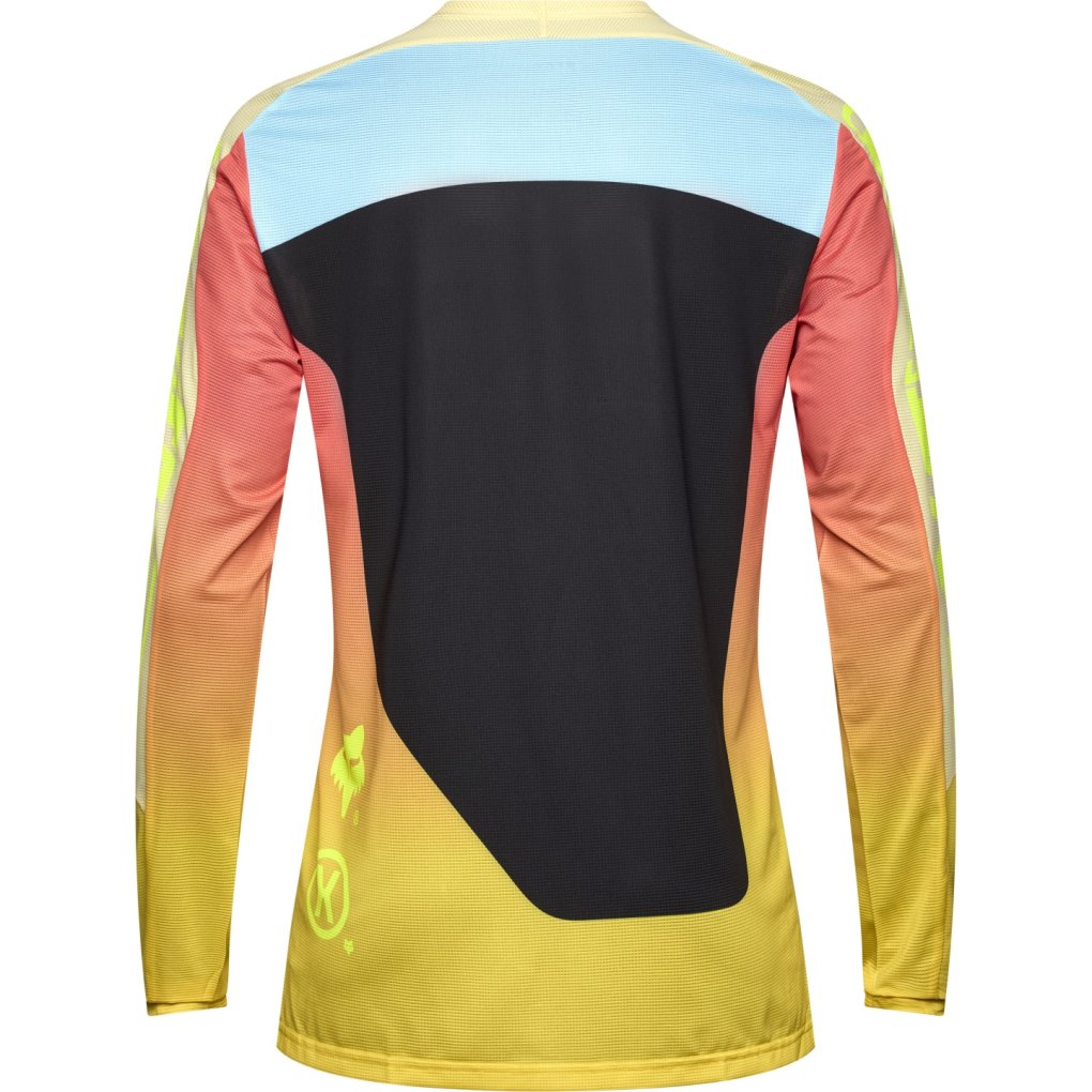 maillot fox flexair delta ls jersey chili