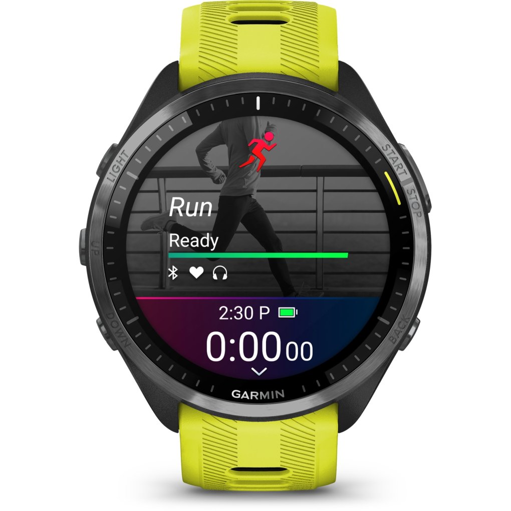 Garmin Forerunner 965 GPS Laufuhr zitronengelb/schwarz BIKE24