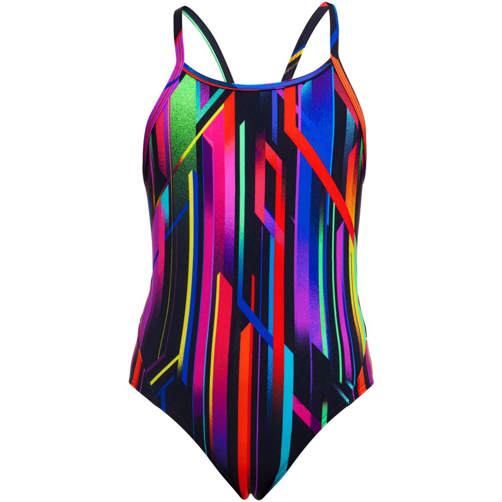 Funkita Diamond Back Eco One Piece Swimsuit Girls Baby Beamer