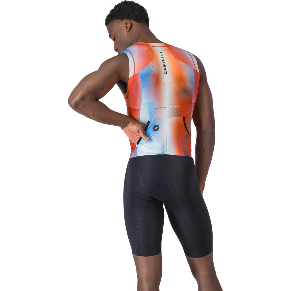 Castelli Free Sanremo 3 Suit Sleeveless Men - white/black 101 | BIKE24
