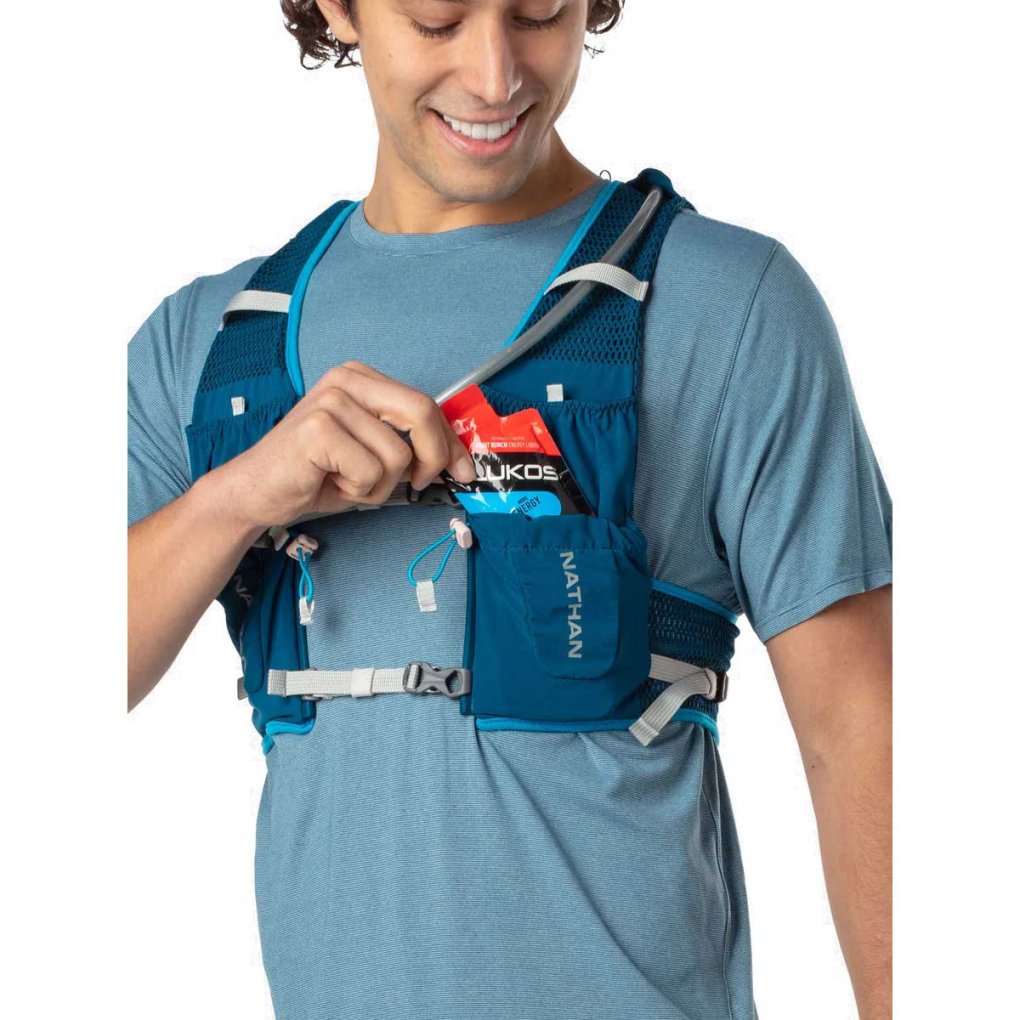 Nathan Sports VaporAir Lite Hydration Vest 4L marine blue