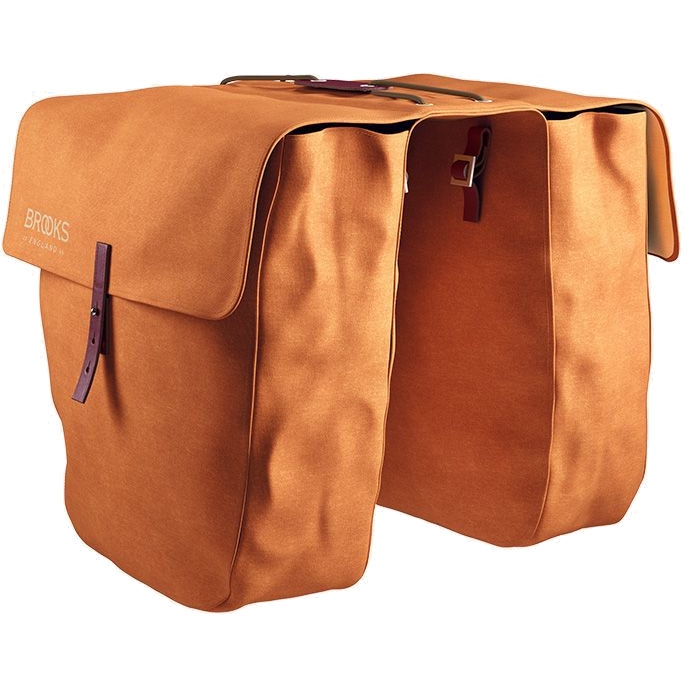 Brooks Brick Lane Roll-Up Panniers - 2x15L - grey | BIKE24