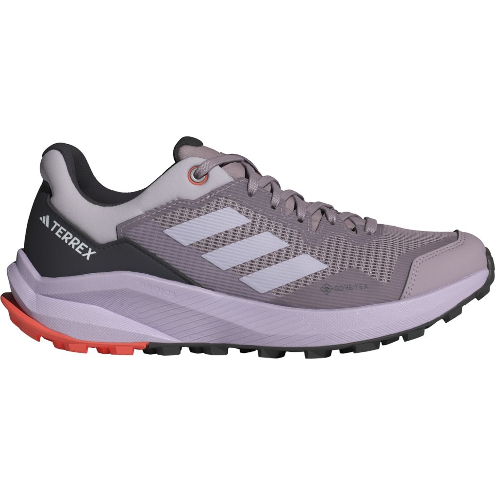 adidas TERREX Trailrider GORE-TEX Trailrunning-Schuhe Damen preloved  fig/silver dawn/semi impact orange IH0983 - Main Image