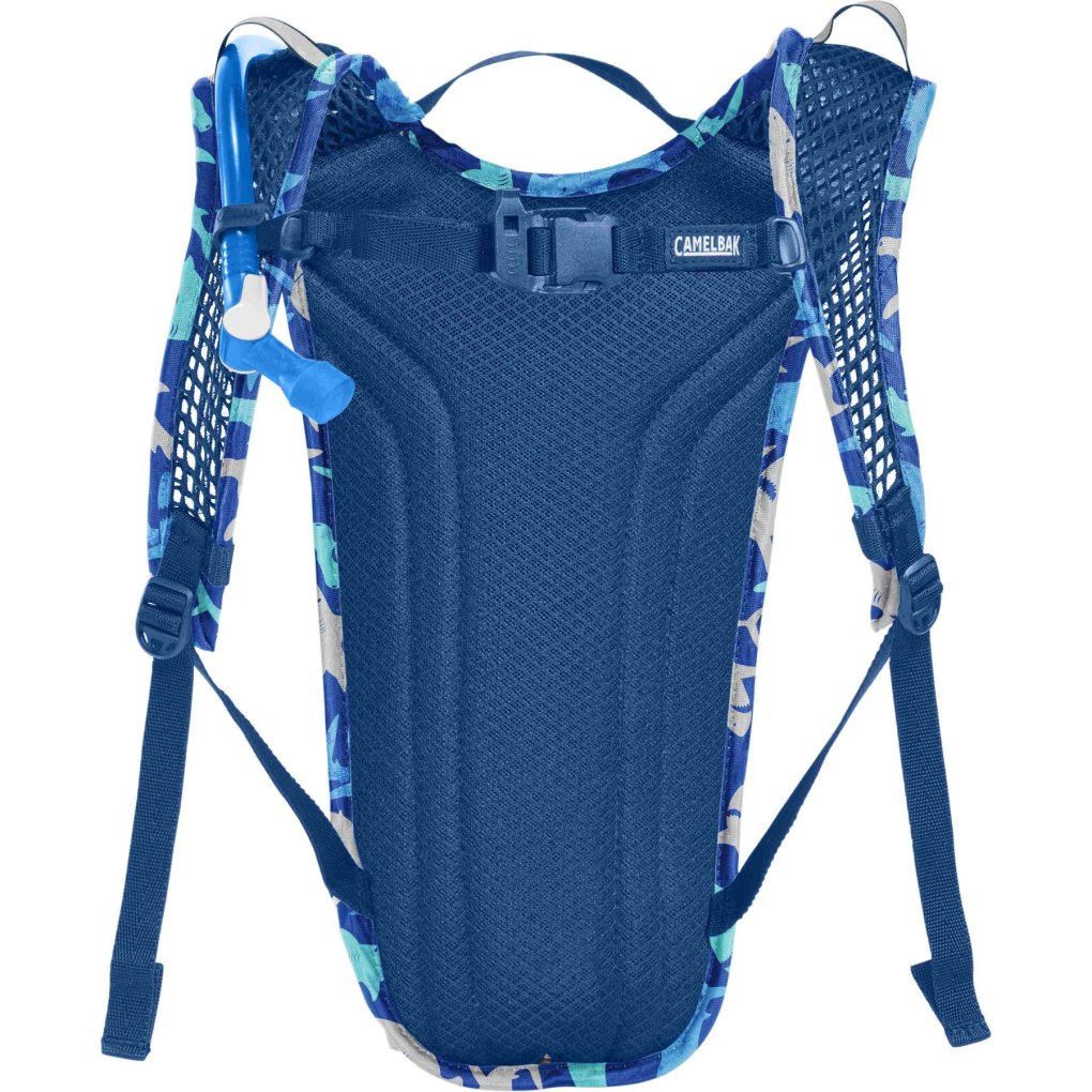 Sac D'hydratation Enfant CamelBak Mini MULE 1,5L – Noir/Flammes (sans Poche à Eau)