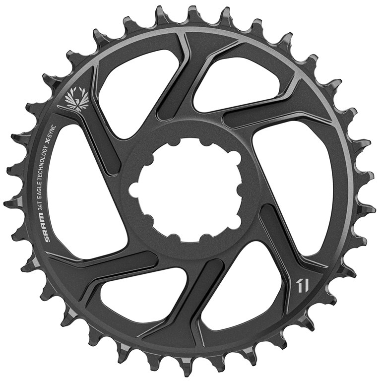 SRAM Eagle X-SYNC 2 Direct Mount Chainring - 6mm Offset - gold