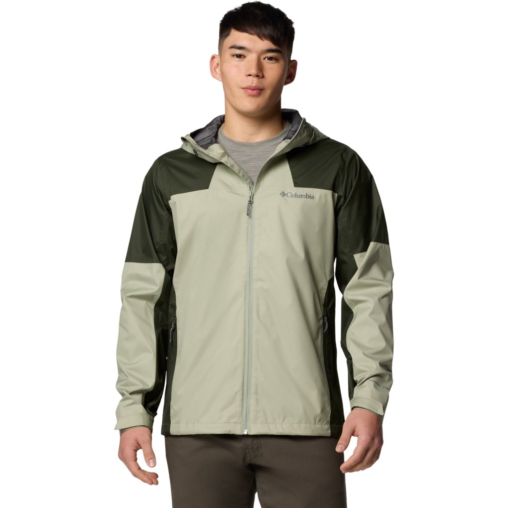 Columbia Inner Limits III Jacket Men Safari/Greenscape BIKE24