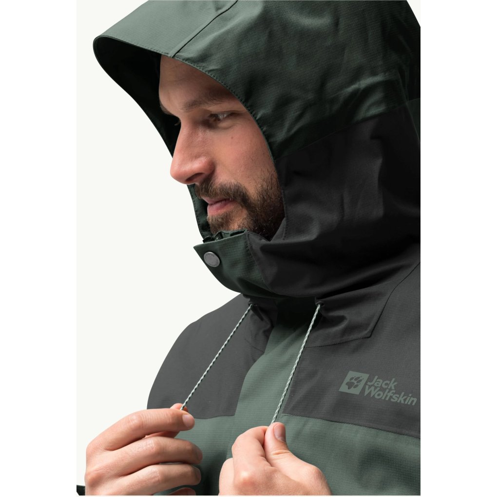 Jack Wolfskin Kammweg 2L Jacket Men hedge green BIKE24