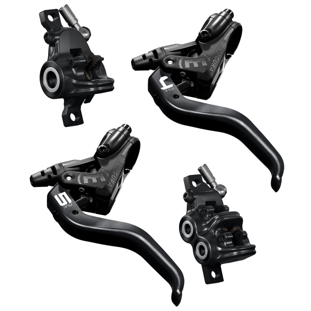 MAGURA MT5/MT4 ブレーキ前後セット Magura MT5 + MT4 Disc Brake Set FW + RW | BIKE24