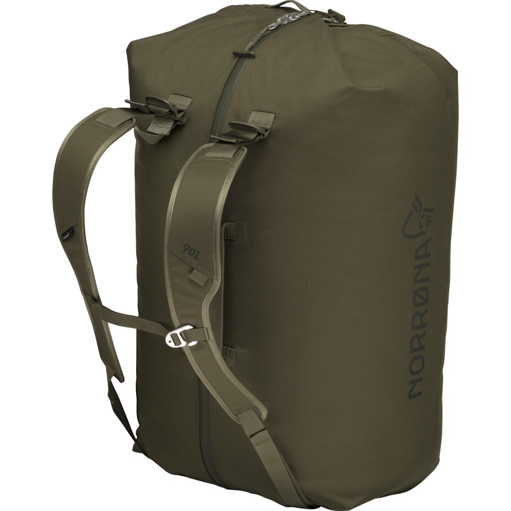 norrona ／90L Duffel Bag ／Olive Night Norrona Norrona 90L Duffel Bag Olive Night Duffel Bags