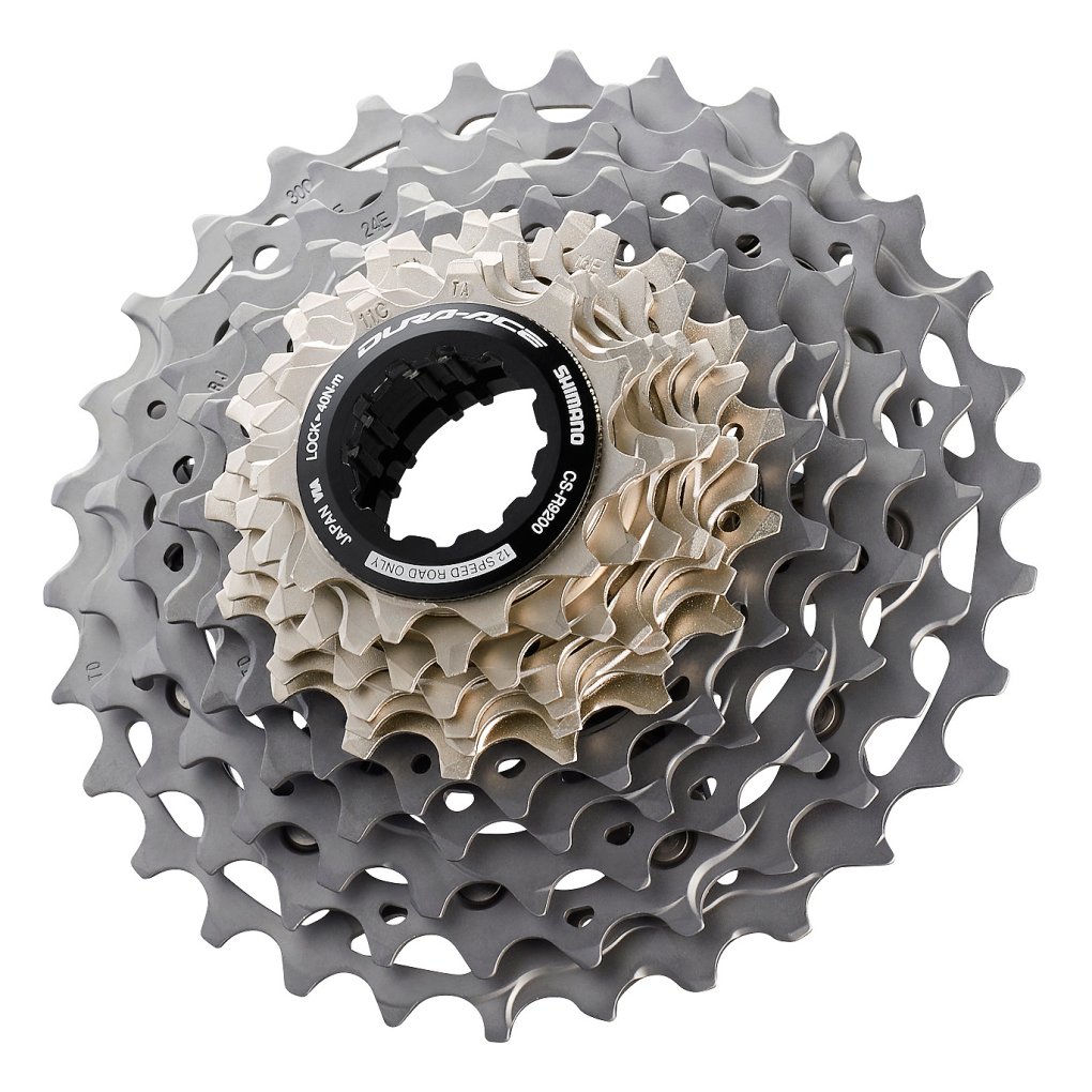 Shimano Dura Ace CS-R9200-12 Cassette 12-Speed 11-28T Shimano MS — afbeelding 1