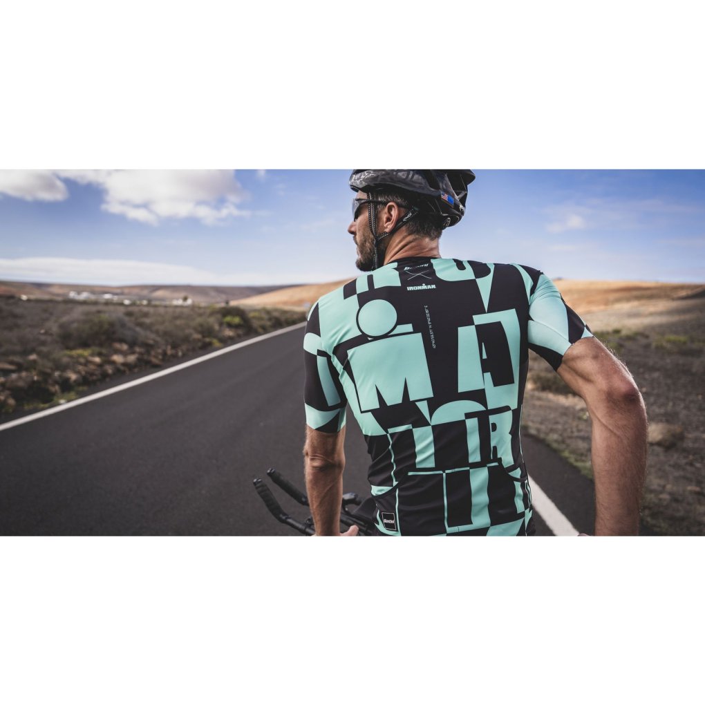 Santini Enigma IRONMAN Triathlon Jersey Men 4I63SS00ENIGM