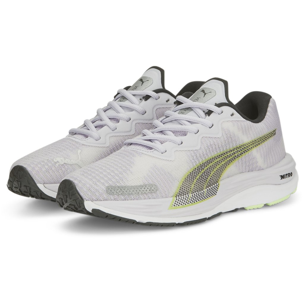 Puma Zapatillas Running Mujer Velocity Nitro Fade Spring  Lavender-Puma Black-Fizzy Lime