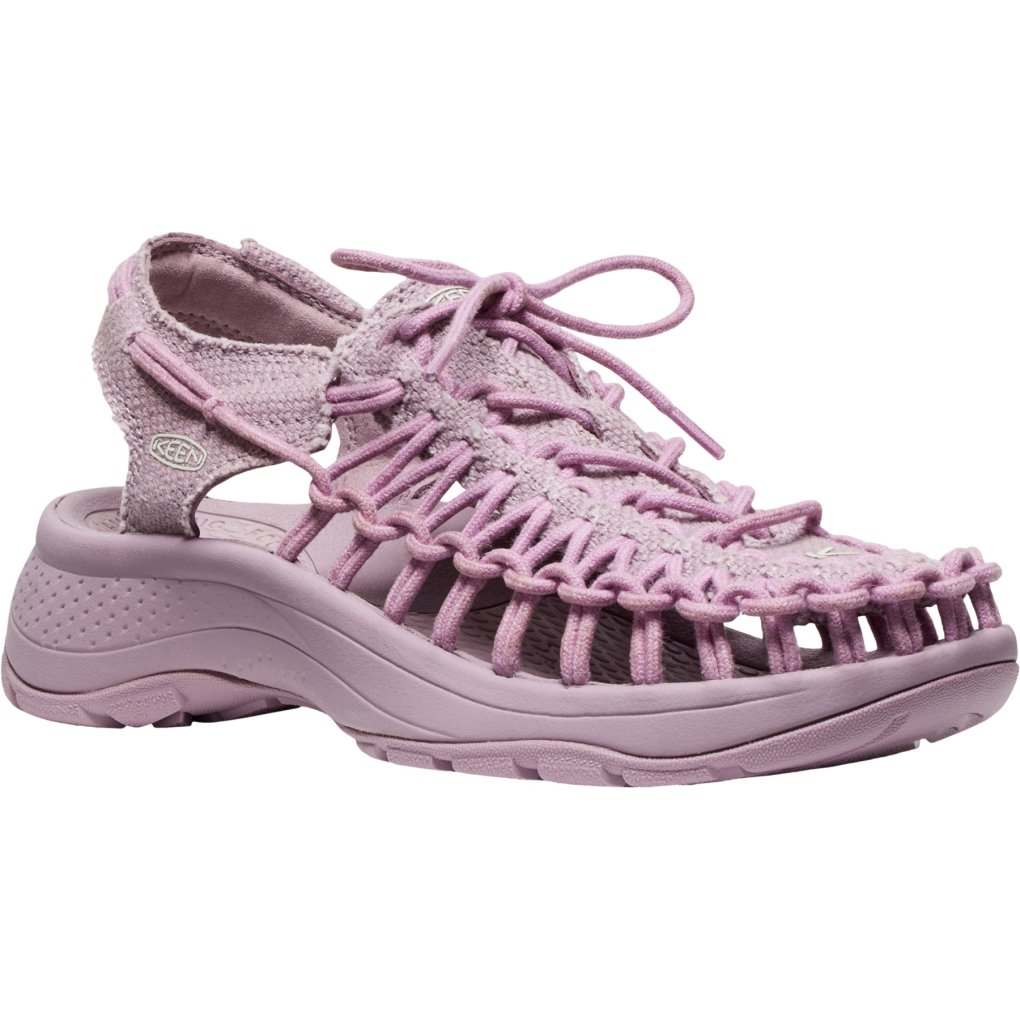 KEEN Uneek Astoria Canvas Sandals Women Toadstool/Toadstool