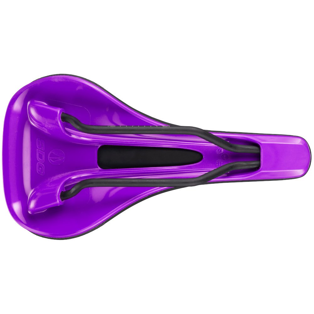 SDG Bel-Air 3.0 Lux-Alloy Saddle - black/purple | BIKE24
