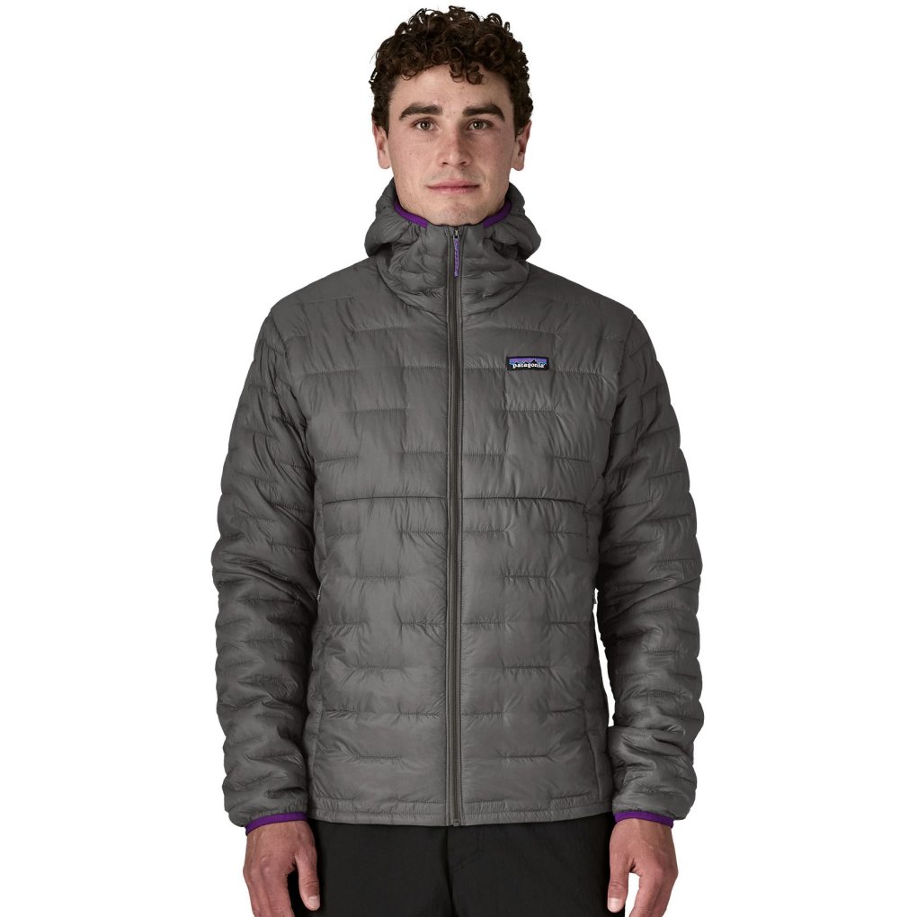 Patagonia Micro Puff Hoody Jacket Men - Forge Grey | BIKE24