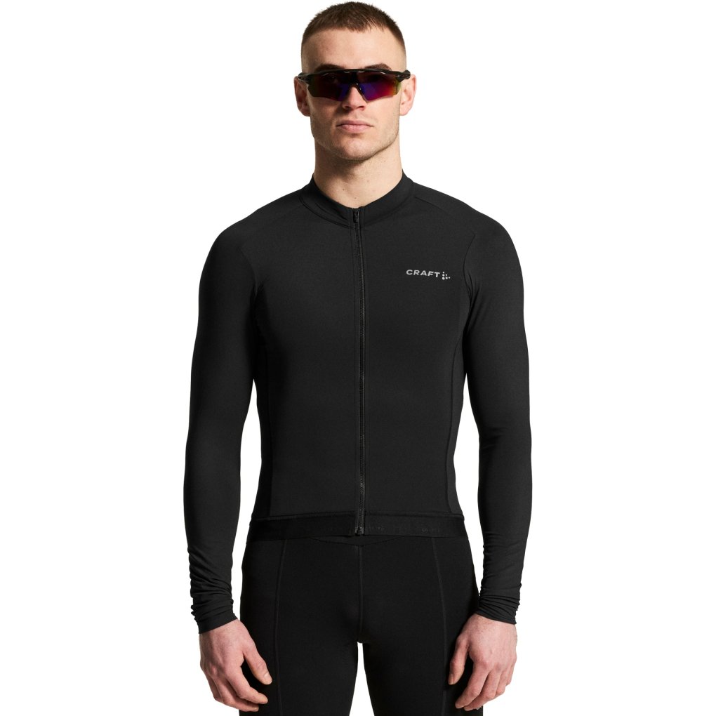 CRAFT Endur Training Longsleeve Bike Jersey Men - Black | BIKE24
