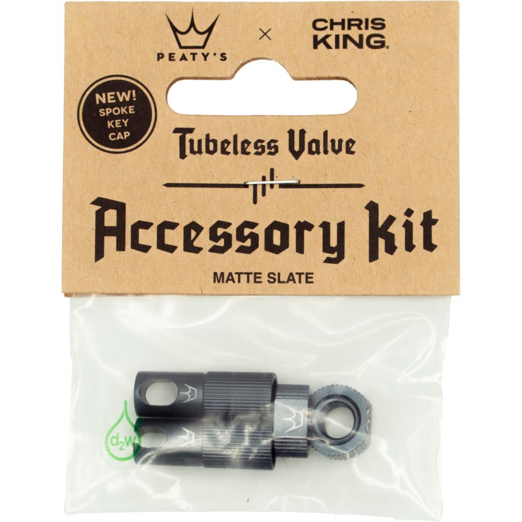 Peaty's x Chris King Tubeless Valves Accessory Kit - MK2 - emerald