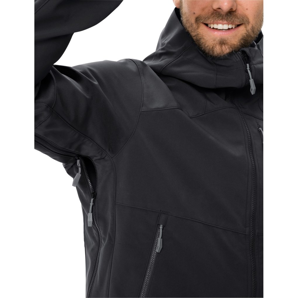 Vaude Roccia Softshell Jacket II Men black BIKE24