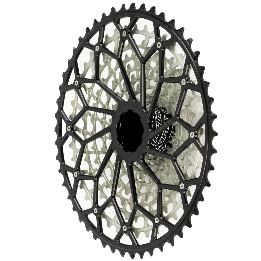 パーツ Garbaruk Cassette HG 11-speed 11-46 Garbaruk Wide-Range 11-Speed Cassette, Shimano HG, 11-46T