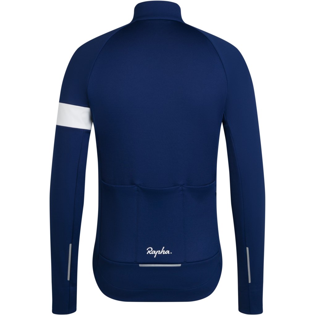 Rapha Core Winterjacke Herren - navy/white | BIKE24