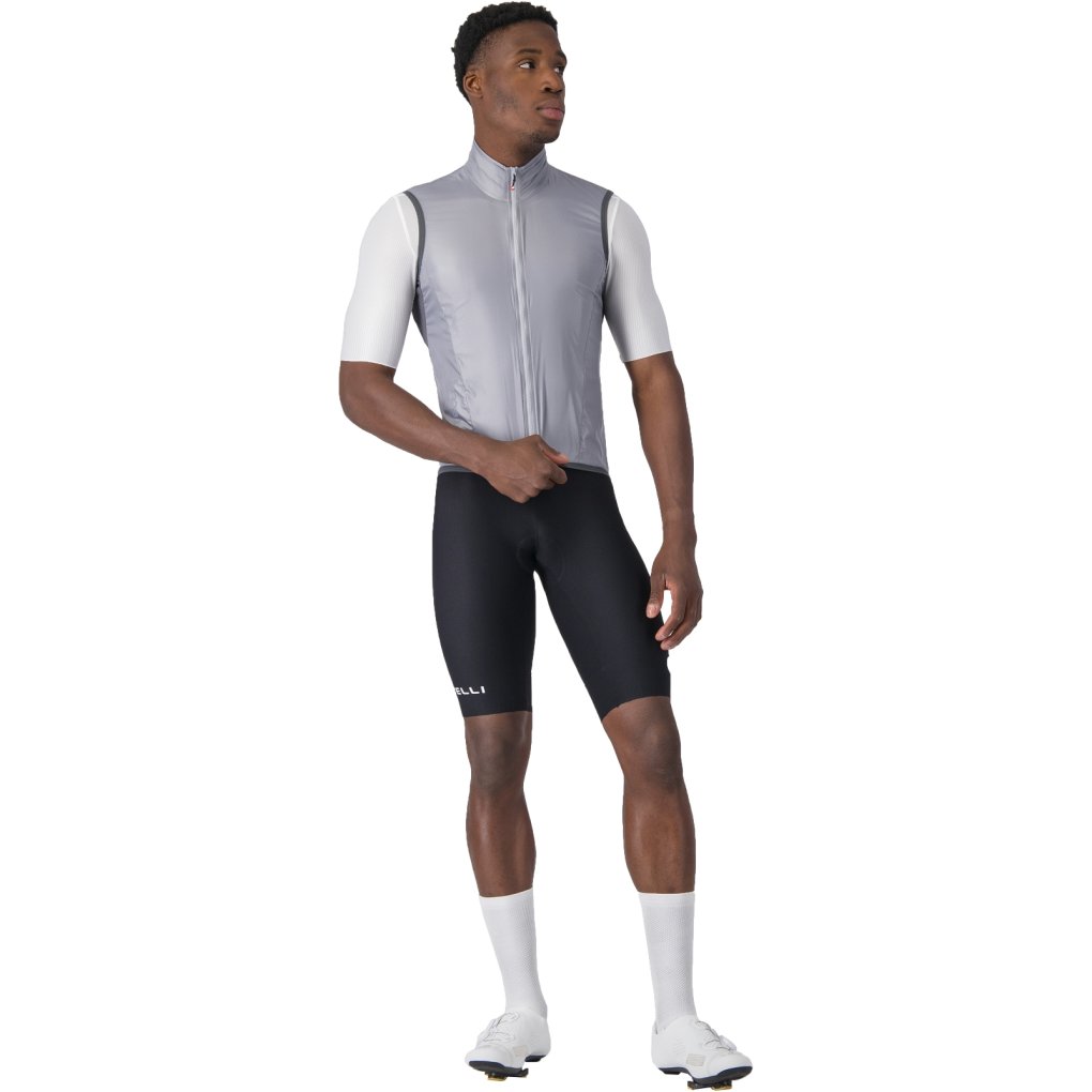 Castelli Aria 2 Vest Men - silver grey/dark grey 870 | BIKE24