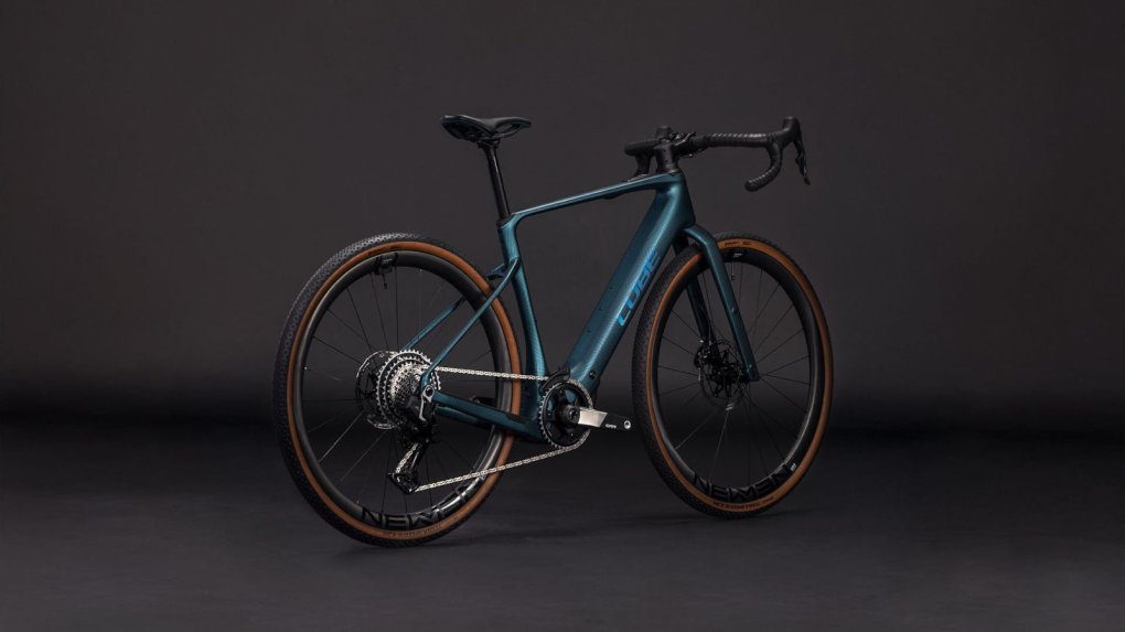 CUBE NUROAD HYBRID C:62 SLT 400X Carbon Electric Gravel Bike - Main Image