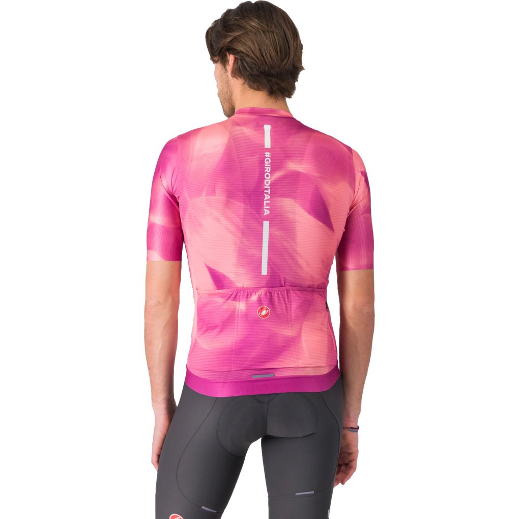 Castelli Giro d'Italia #Giro Espresso Jersey Men - pink round 025
