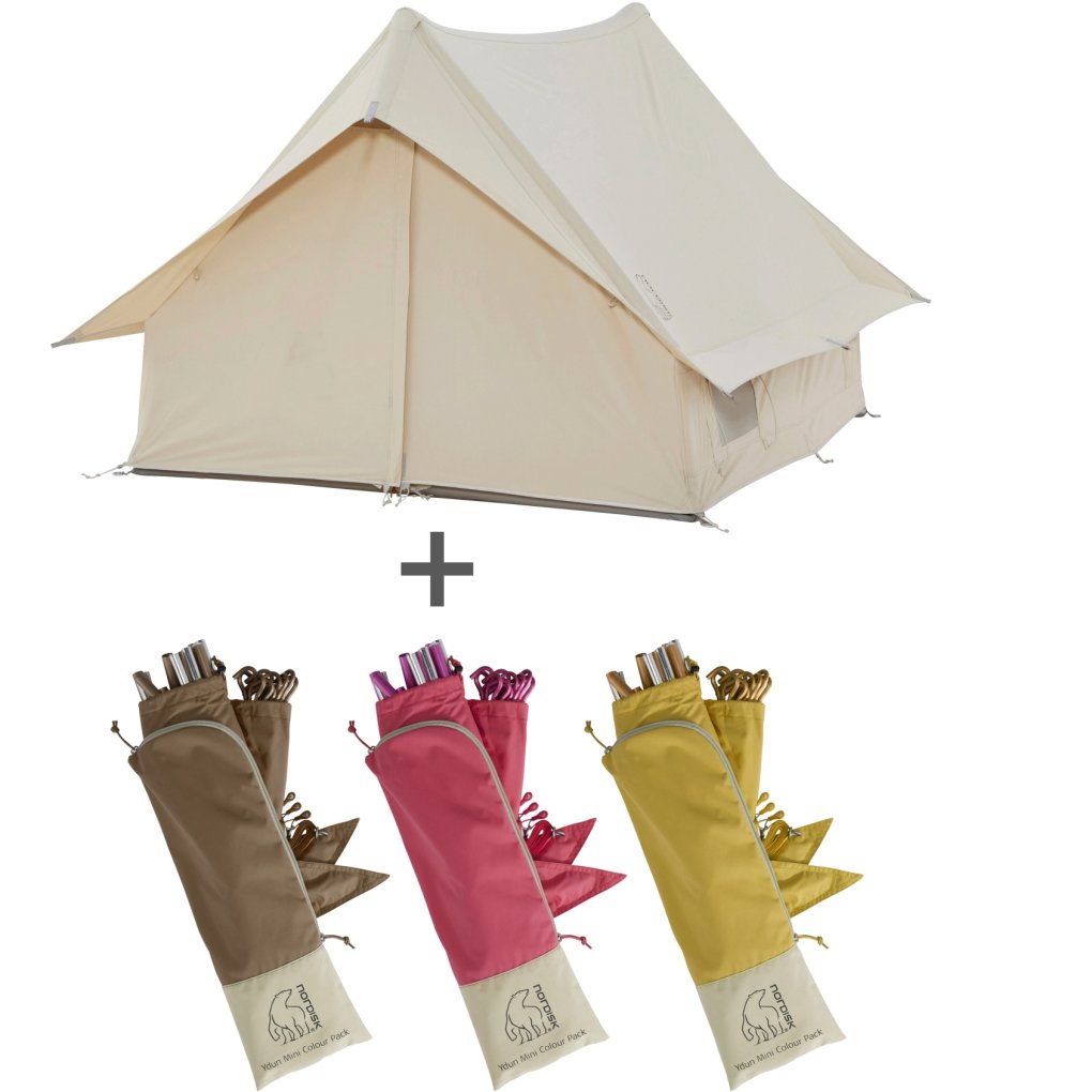 Nordisk Ydun Tech Mini Tent & Colour Pack Poles | BIKE24