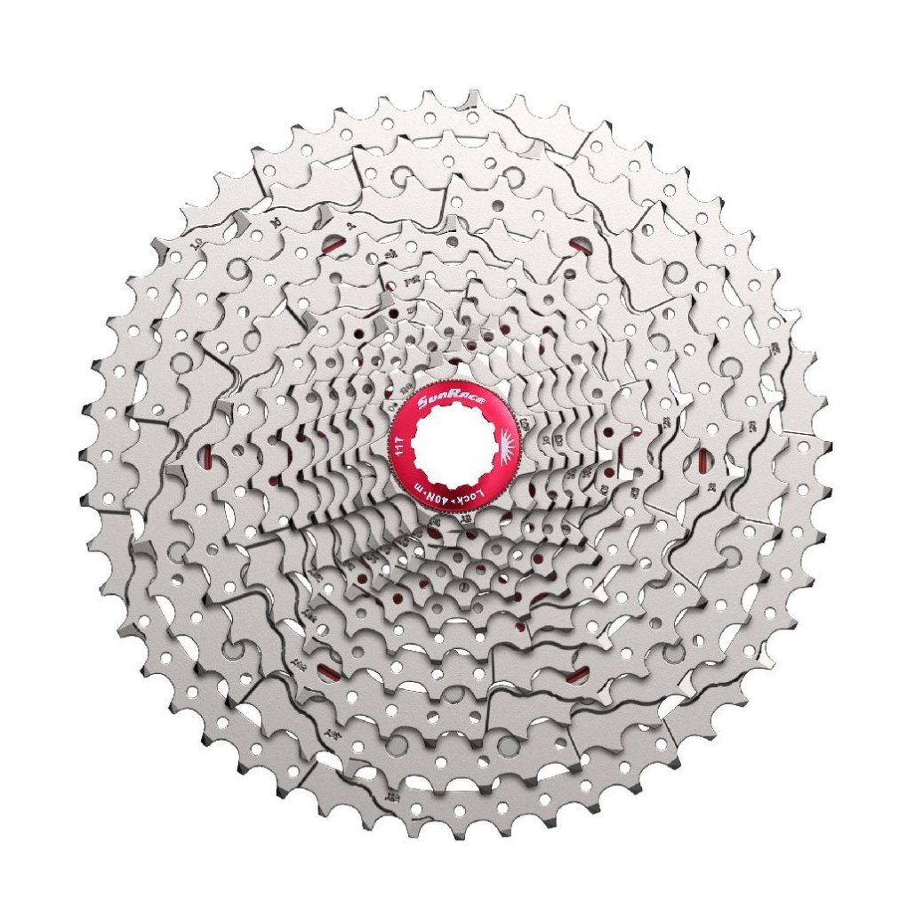 Cassette SunRace CSMZ80 12 Vitesses - 11-50 Dents - Compatible Shimano - Neuf