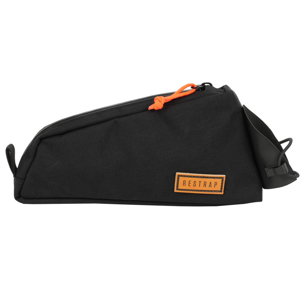 Restrap Bolt-On Top Tube Bag - 0.8L - black