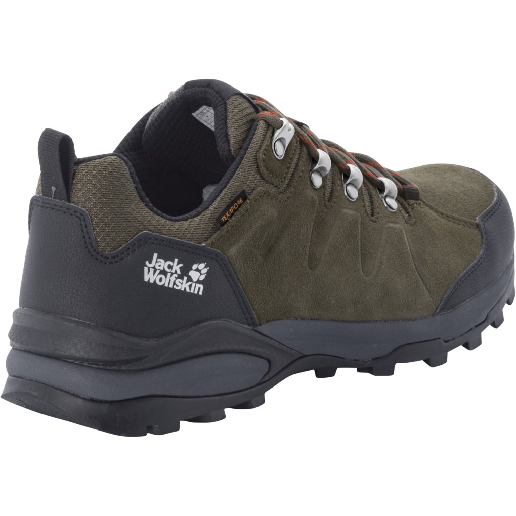 Jack Wolfskin Refugio Texapore Low Hiking Shoes Men khaki