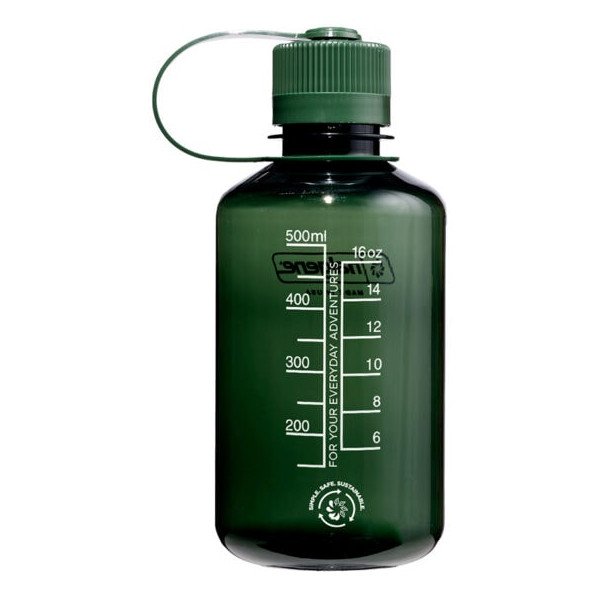 Nalgene Narrow Mouth Sustain Bottle 0.5L - grey | BIKE24