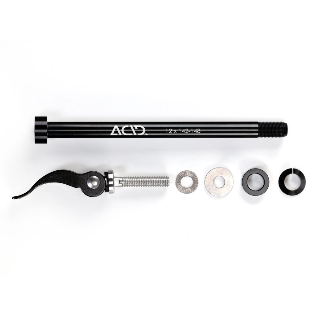 【acha 】TRIPLE AXE cube-acid-thru-axle-for-bike-