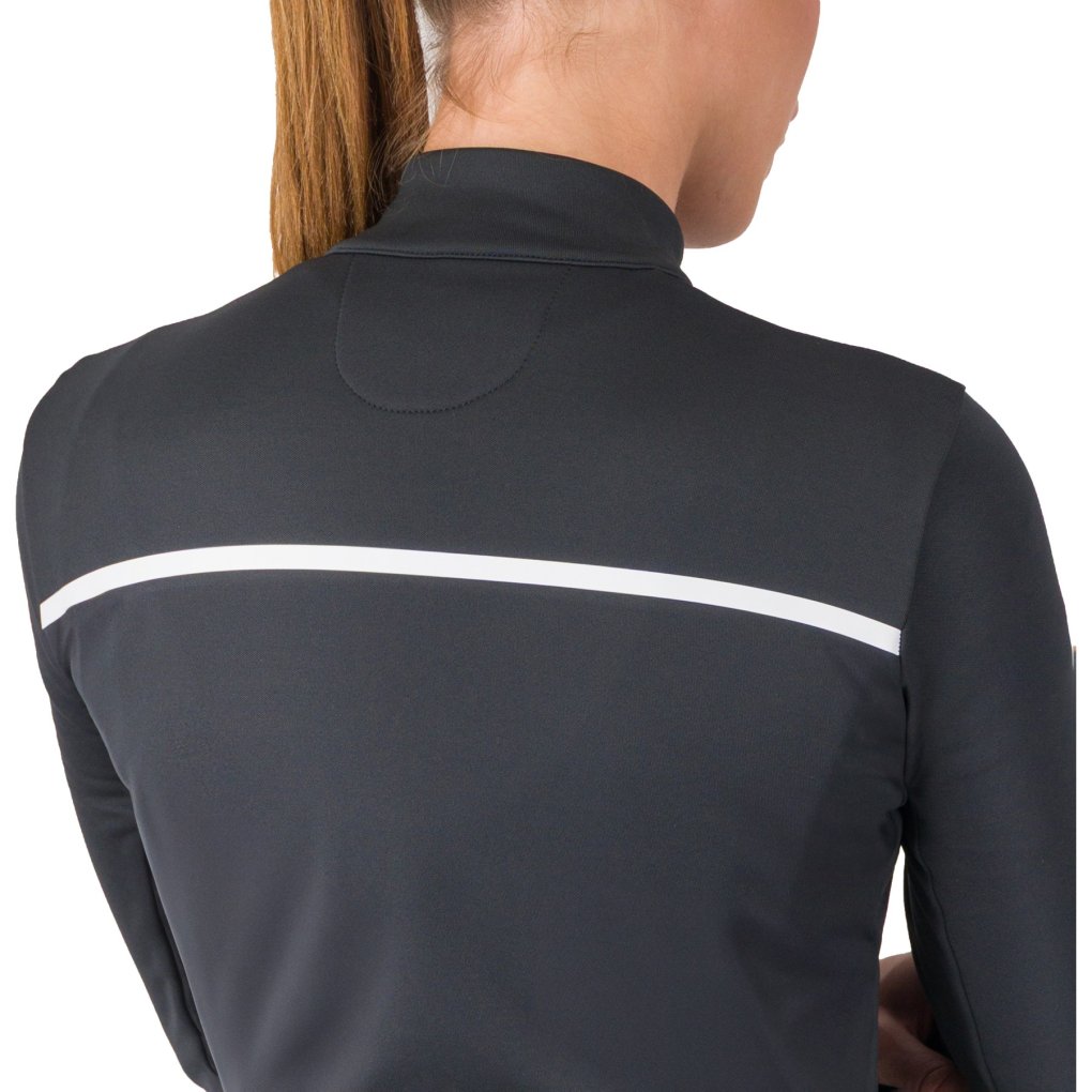 Castelli Sinergia 2 Jersey Full Zip Women - light black/white | BIKE24