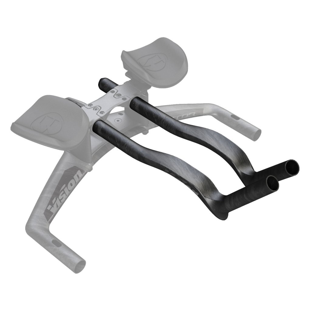 Vision Speed Carbon Extensions for Clip-On Aerobars - J-Bend | BIKE24