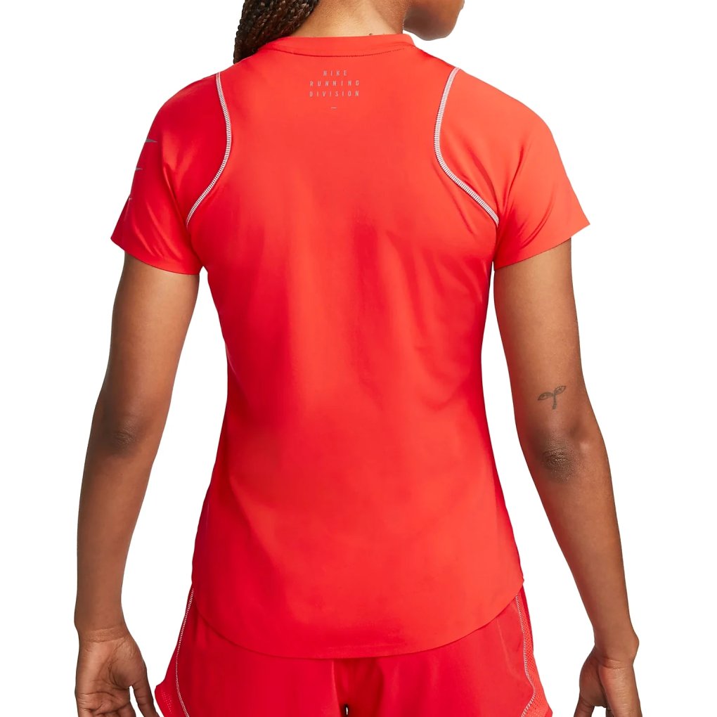 red nike dri fit shirt womens