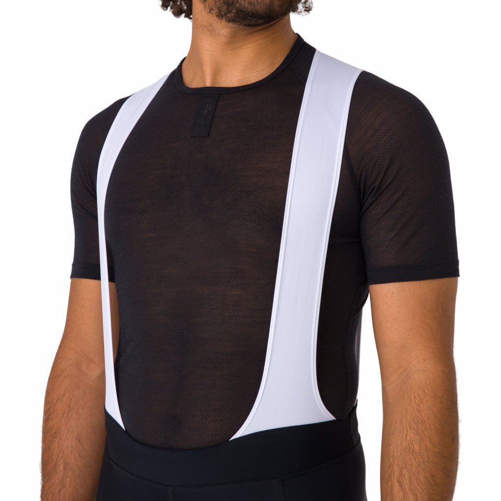 Rapha Core Bib Shorts Men - black/white COB02RG | BIKE24