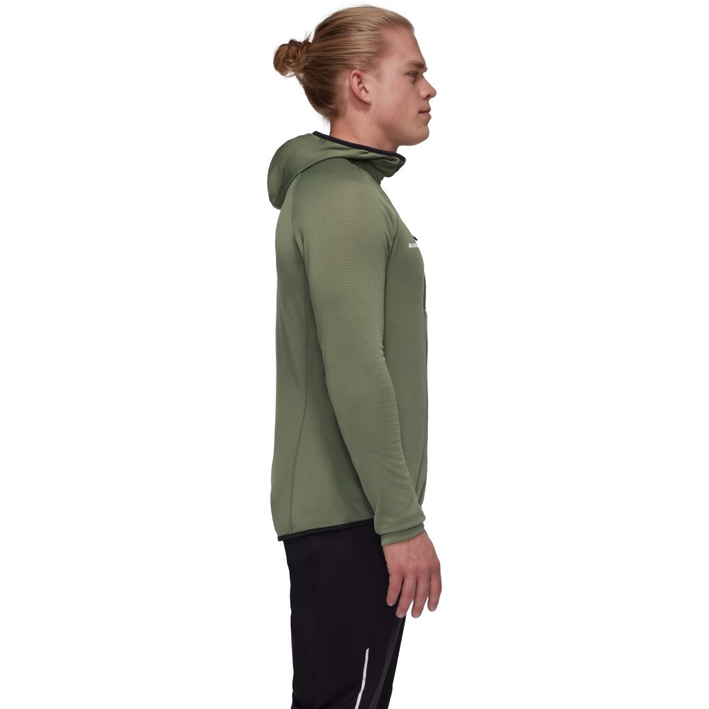 Mammut Aenergy Light Midlayer Hooded Jacket Men 1014-05540 marsh-dark  marsh