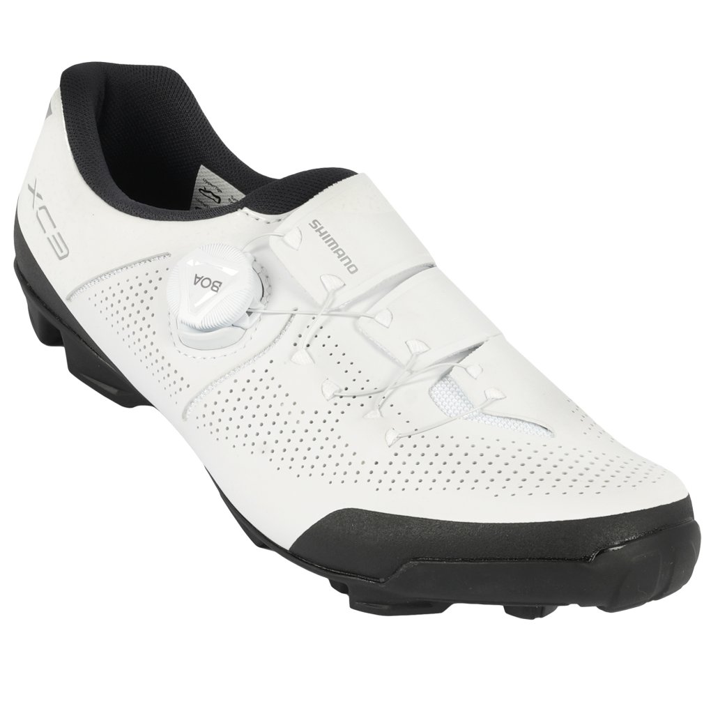 Shimano SH-XC302 Bike Shoes Men - Wide - White | BIKE24