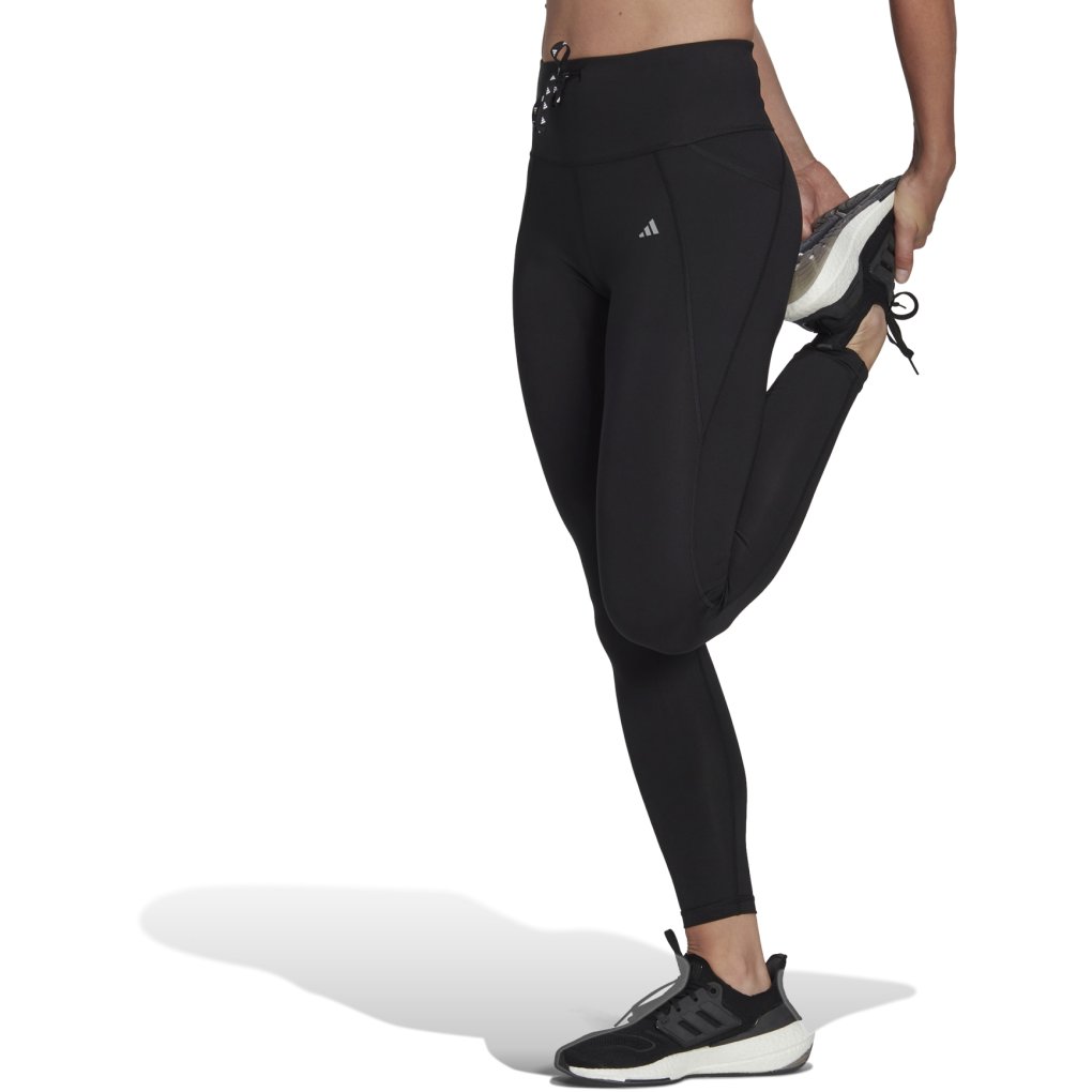 Adidas Womens Running Leggings With Drawstring Adidas Running Own