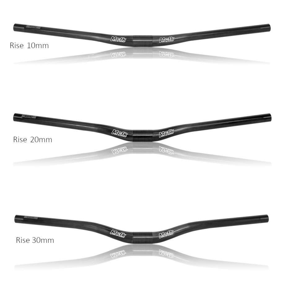 Mcfk MTB Riser Handlebar - 9° - 10mm - 3K Matt | BIKE24