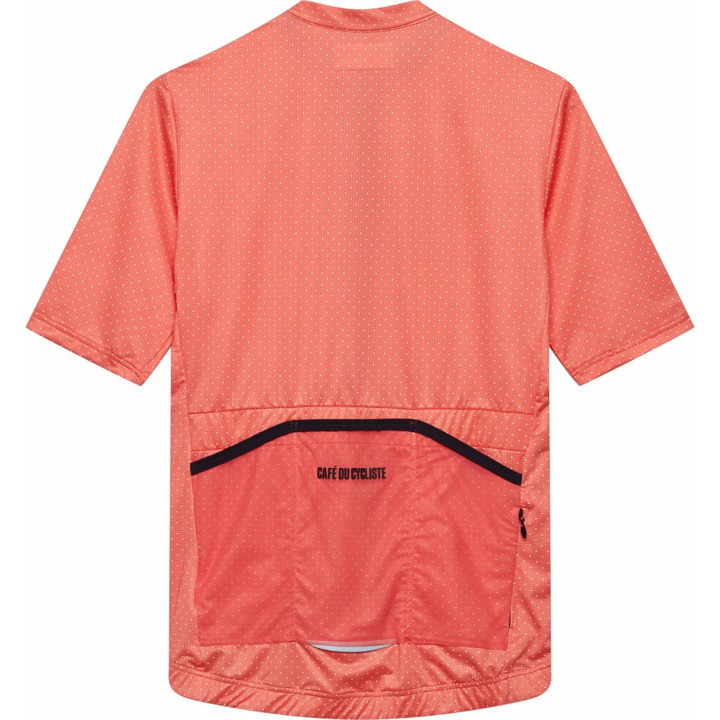 Café du Cycliste Fleurette Short Sleeve Jersey Women - fire | BIKE24